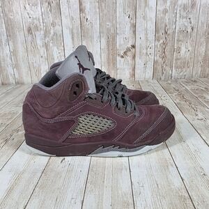 Jordan 5 Retro Basketball‎ Shoes Suede Leather Sneakers Youth Size 3Y